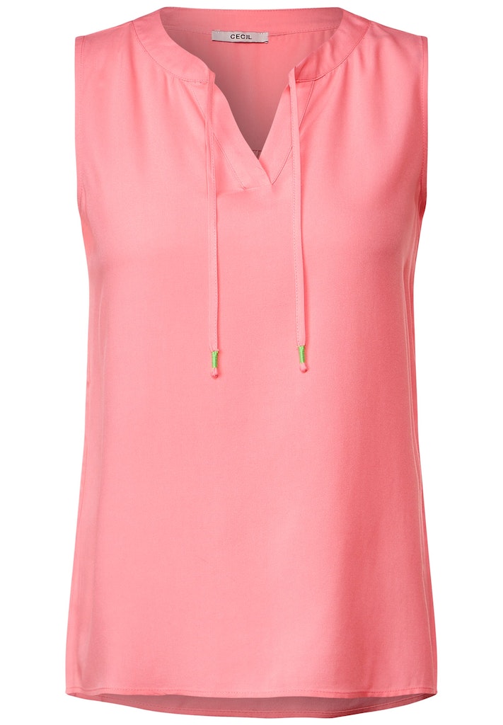 Solid Top Blouse soft pink 1