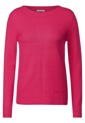 NOS_Cosy High Round Neck cosy coral melange 