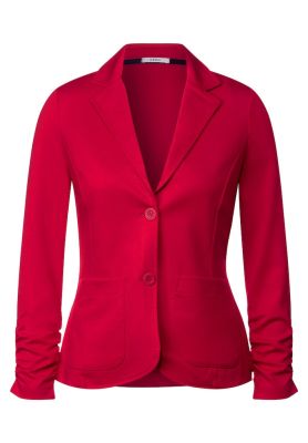 TOS Sweat Blazer w. gathering casual red 
