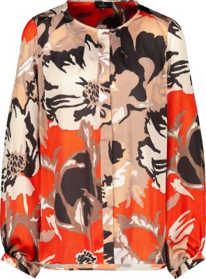 Bluse lava gemustert 