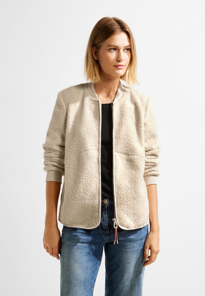 Teddy Jacket vanilla cream beige 3