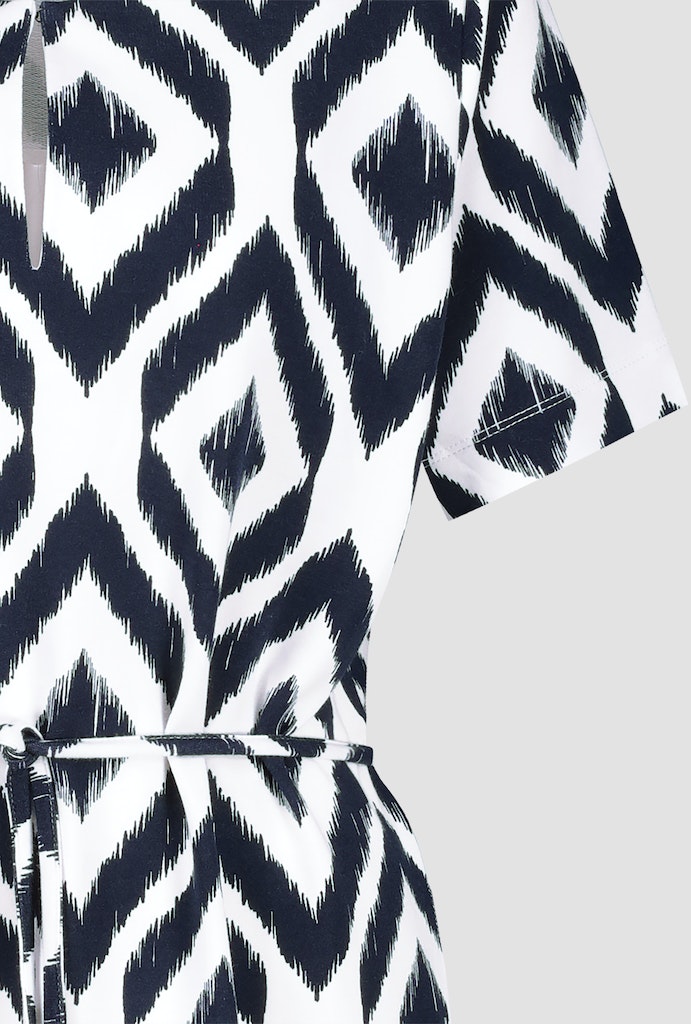 Kleid deep sea gemustert 4