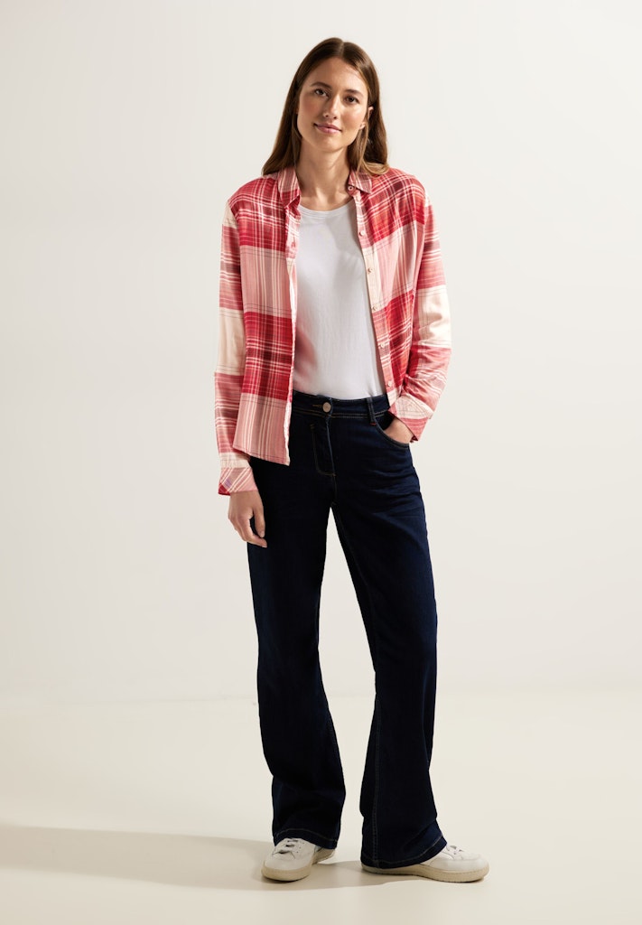 Check Blouse casual red 5